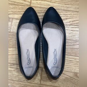 Cityclassified Women's Elegant Black Flats